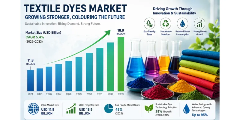 Textile Dyes Market in 2025: Data-Driven Insights, Growth Statistics, and Future  Opportunities 